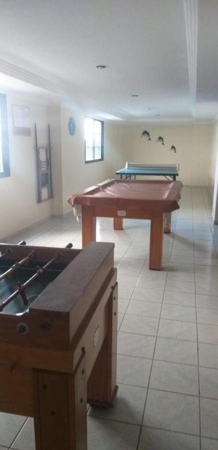 Apto Ocian Centro Praia Grande Bagian luar foto