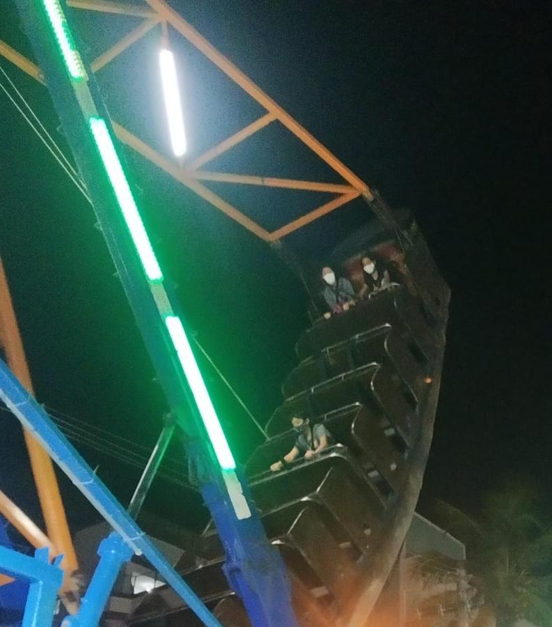 Apto Ocian Centro Praia Grande Bagian luar foto